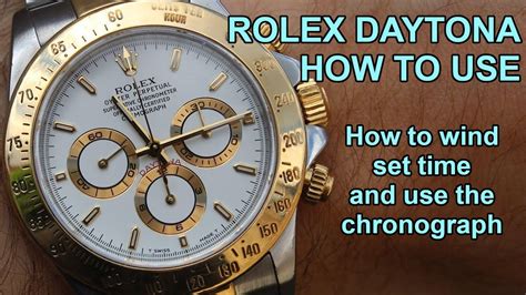 Rolex watch adjustment guide